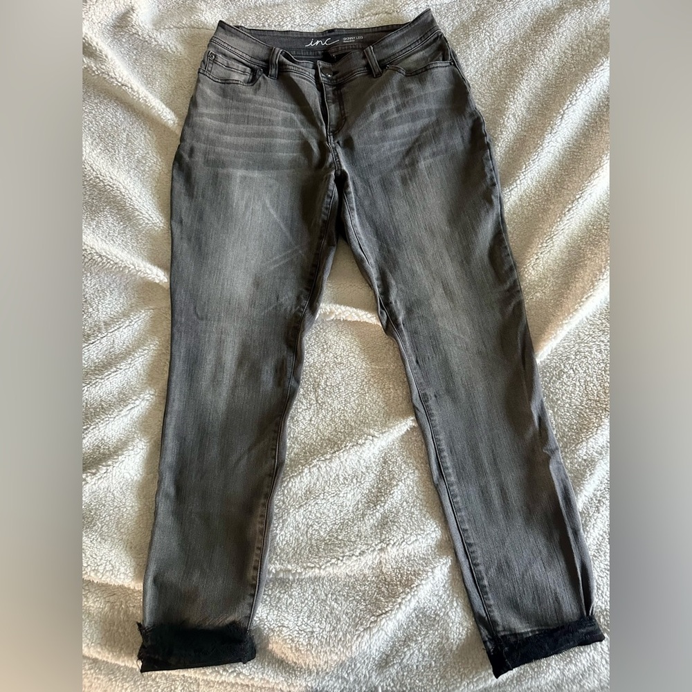 INC Skinny Leg Regular Fit Denim Jeans Women Size 6